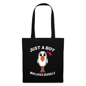 gull - Tote Bag - black - Front
