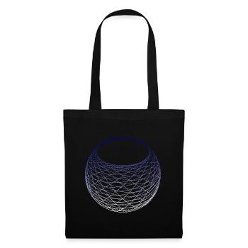 espace internet star link 5g - Sac en tissu - noir - Devant
