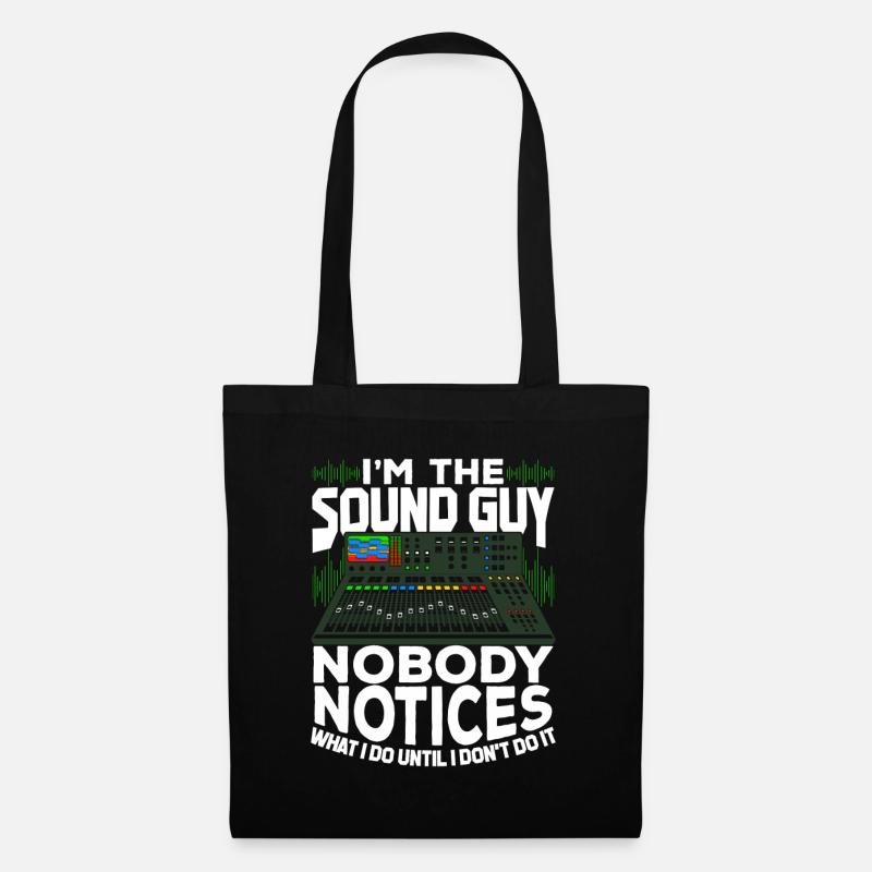 Sound Engineer Sound Engineering Sound Engineer Gift - Tote Bag - black