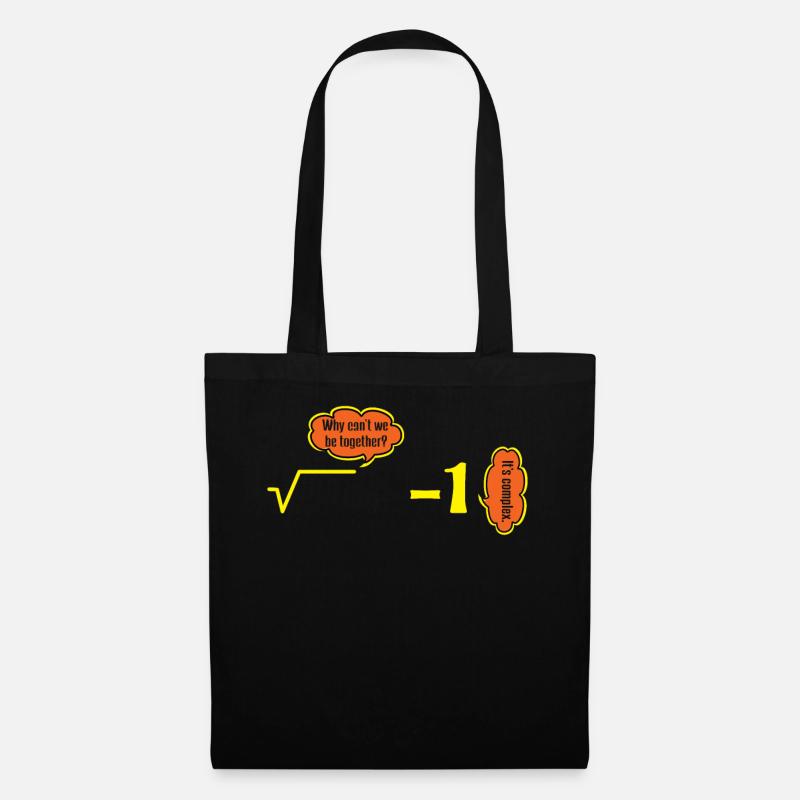 It’s Complex Numbers Math Jokes Humour - Sac en tissu - noir