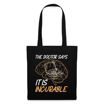 Pizza Baker Pizza Baking Pizzeria - Tote Bag - black - Front