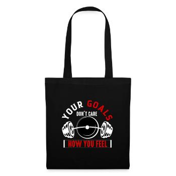 Funny Gym Fitness Quote Gym Fitness - Tote Bag - black - Front