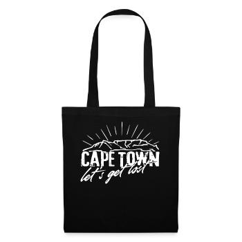 Cape Town Table Mountain Cape of Good Hope - Tote Bag - black - Front