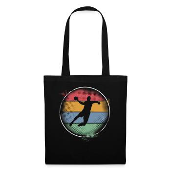 Handball - Sac en tissu - noir - Devant