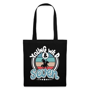 7 years Ritter Children's Birthday Party - Tote Bag - black - Front