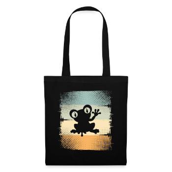 Frog - Tote Bag - black - Front