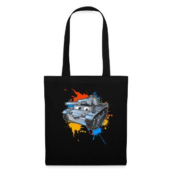 Tank - Tote Bag - black - Front