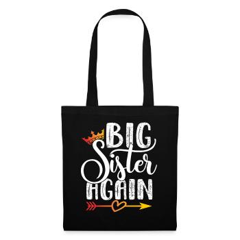 Big sister gift Big Sister Again - Tote Bag - black - Front