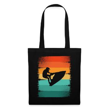 Jet ski - Sac en tissu - noir - Devant