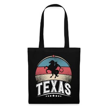 Texas - Sac en tissu - noir - Devant