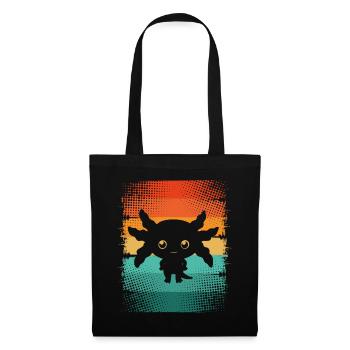 Axolotl - Tote Bag - black - Front