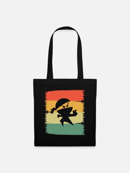 Ninja - Stoffbeutel - Schwarz