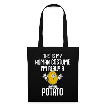 Potato - Tote Bag - black - Front