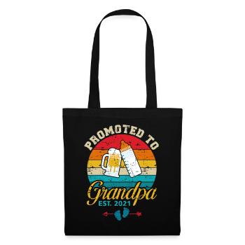 Promu à Grandpa Est 2021 Milk Beer Hilarious N - Sac en tissu - noir - Devant