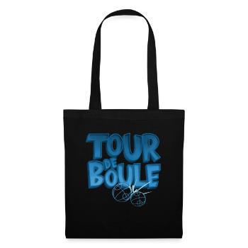 Tour de Boule Pétanque blue - Tote Bag - black - Front