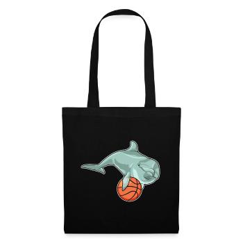 Dolphin Basketteur Basketteur - Sac en tissu - noir - Devant