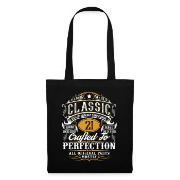 21st birthday - Tote Bag - black - Front