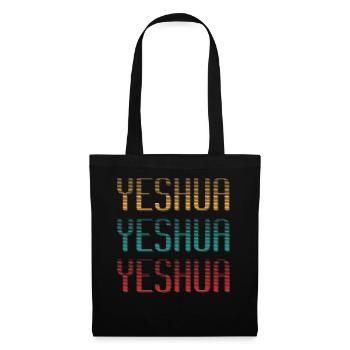 Jesus - Yeshua - Tote Bag - black - Front