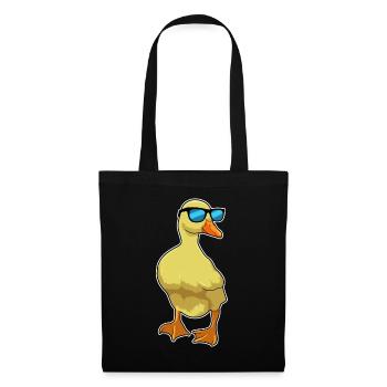 Ente Sonnenbrille - Stoffbeutel - Schwarz - Vorne