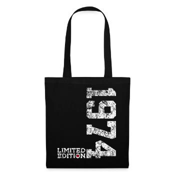 52ND BIRTHDAY 52 YEARS LIMITED EDITION 1974 - Tote Bag - black - Front