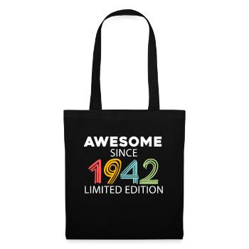 Fantastique depuis 1942 - né en 1942 - Sac en tissu - noir - Devant