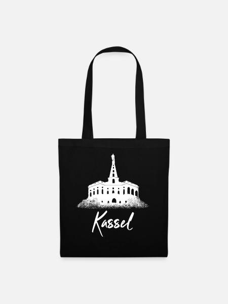 Kassel - Stoffbeutel - Schwarz