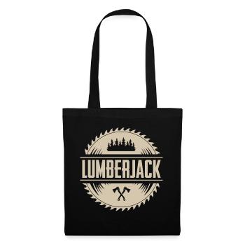 Lumberjack - Tote Bag - black - Front