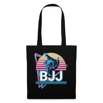 Brasilianisches Jiu Jitsu BJJ Geschenk - Stoffbeutel - Schwarz - Vorne