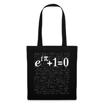 Identité dEuler Math plus belle équation - Sac en tissu - noir - Devant