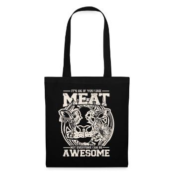 Vegetarian Life Vaitarian Vegan - Tote Bag - black - Front