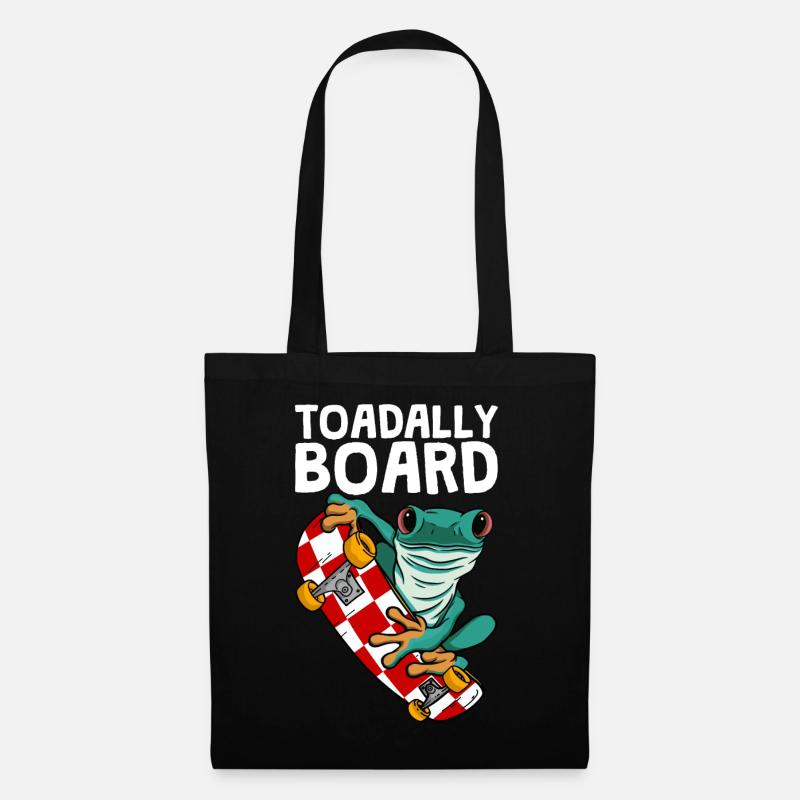 Frog Skateboarding Skateboard Toadally Board - Sac en tissu - noir