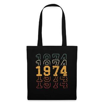 1974 - Tote Bag - black - Front