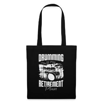 Funny Drums Musician Drummer Gift - Tote Bag - black - Front