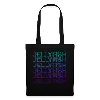 Jellyfish Retro - Tote Bag - black - Front