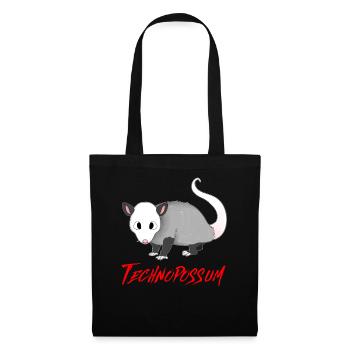 TECHNO TECHNOPOSSUM OPOSSUM - Sac en tissu - noir - Devant