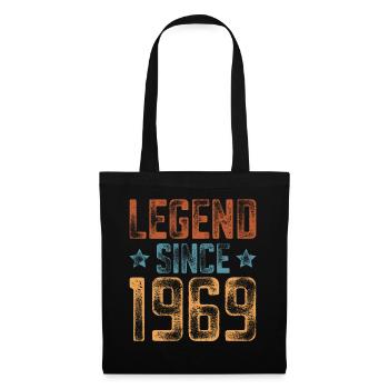1969 Born Year of birth Birthday - Tote Bag - black - Front