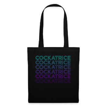 Coral Reef Retro - Tote Bag - black - Front