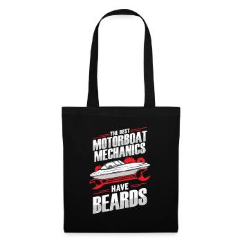 Boat Mechanic Bart Ship Mechanic Gift - Tote Bag - black - Front