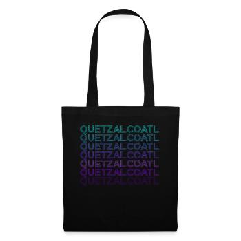 Quetzalcoatl Ancient Deity Aztecs Maya Retro - Tote Bag - black - Front