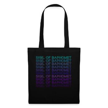 Seal of Baphomet Retro - Tote Bag - black - Front
