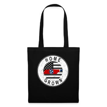 Land Map America US Flag Home Grown Tennessee - Tote Bag - black - Front