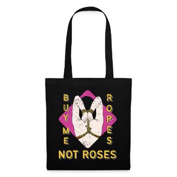 ÉROTIQUE SEXY SHIBARI BONDAGE FILLE - Sac en tissu - noir - Devant