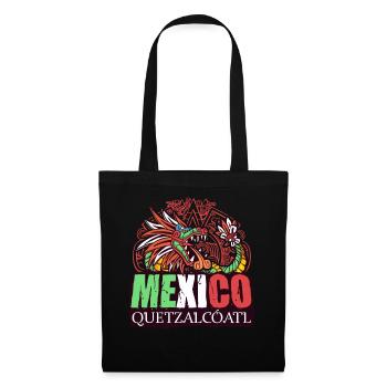 Quetzalcoatl Aztec Serpent Maya Inca Tolteke - Sac en tissu - noir - Devant