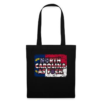 America US Flag State Flag North Carolina - Tote Bag - black - Front