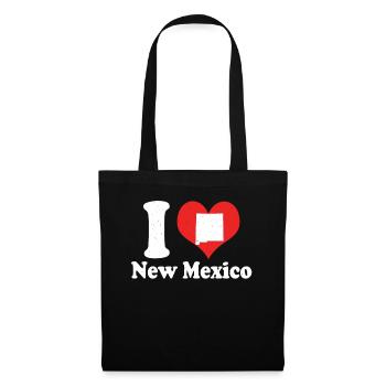 America Citizen US State Love I Heart New Mexico - Tote Bag - black - Front