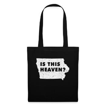 Land Map America US State Home Heaven Iowa - Tote Bag - black - Front