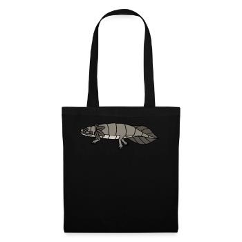 Quetzalcoatl Axolotl Aztèques Maya Ancien Inca Gesc - Sac en tissu - noir - Devant
