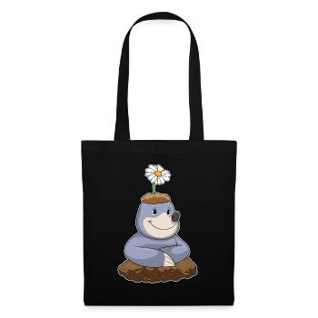 Mole Daisy - Tote Bag - black - Front