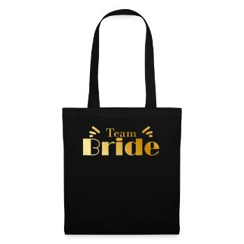 Équipe Bride - Sac en tissu - noir - Devant
