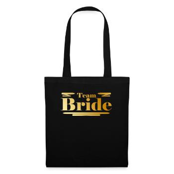 Équipe Bride Or - Sac en tissu - noir - Devant